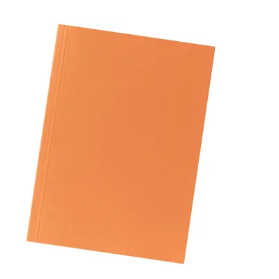 Image de Falken 80001282 Couverture de dossier - A4, orange, carton manille 250 g/m² 250 g/m