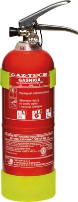 Produktbild von Pulverfeuerlöscher mit Halterung GP2 2kg ABC/E 245kV