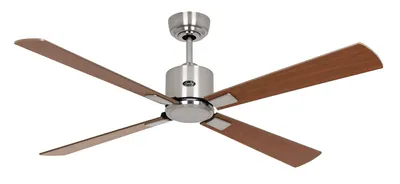 Obrázek produktu pro CasaFan ECO NEO III 132 BN-NB/KI WiFi Flügel Nussbaum/Kirsche Deckenventilator Chrom