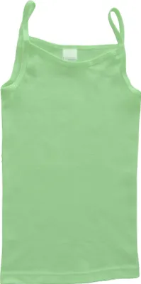 Produktbild von HERMKO 2460 Mädchen Trägerhemd aus 100% Baumwolle, Naturfaser-Unterhemd bzw. Top, Farbe:limone, Größe:98