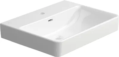 Image de Laufen LF Pro S, lavabo, 81096.3, 1 HL, avec ÜL, 600x465, blanc, 1 pièce.
