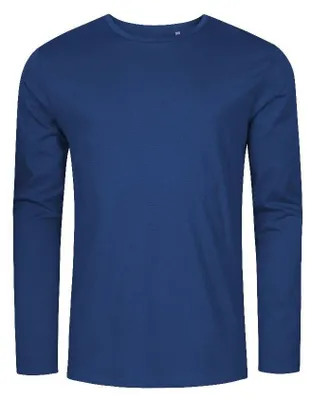 Immagine prodotto di Promodoro - Maglietta girocollo da uomo a maniche lunghe LT3017 (S) (blu scuro)