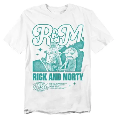 Immagine prodotto di Maglietta Rick and Morty, unisex, per uomo/donna, modello TV44062 (XXL), colore bianco