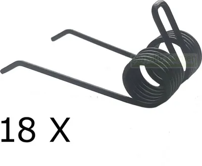 Produktbild von 18 X Vertikutierfeder für HURRICANE HVLA 1300-32 / HANSEATIC VT32 Vertikutierer