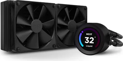Image de NZXT Kraken Elite 240 Processeur Refroidisseur liquide tout-en-un 12 cm Noir 1 pièce(s) (RL-KN24E-B1)