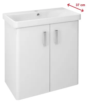 Produktbild von Sapho THEIA Unterschrank 66,3x70x35cm, 2x Tür, weiß