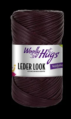 Produktbild von Woolly Hugs - Leder Look 0038 burgund