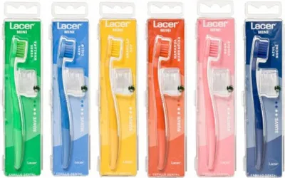 Obrázek produktu pro Měkký zubní kartáček Lacer Mini