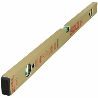 SOLA Magnetwasserwaage AZM 3 80 80 cm Aluminiumprofil, Genauigkeit 0,5 mm/m