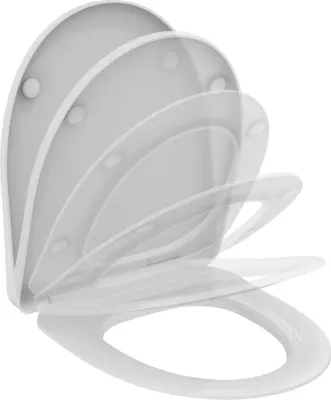 Immagine prodotto di Sedile per WC Ideal Standard Ideal Standard i.life A con chiusura morbida (soft-closing), Wrapover T467701 Bianco (Alpine)