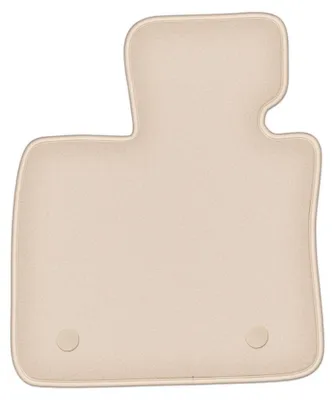 Imagen del producto de Alfombrilla conductor de moqueta para BMW X5 E70 2006-2013 (SUV) – 1 pieza, beige, a medida – Wielganizator FORTUNA