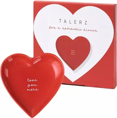 Obrázok produktu pre Tanier v tvare srdca Love You More