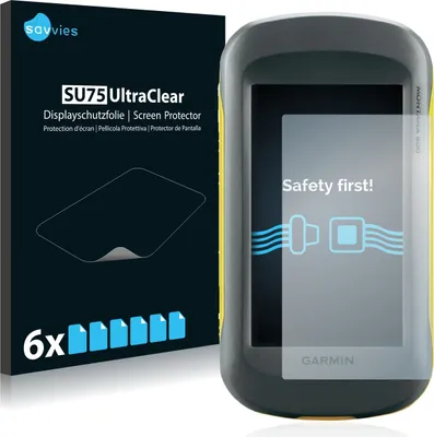 Produktbild von 6x Für Garmin Montana 600 Schutzfolie Savvies Displayschutz Display Schutz Folie Klar Transparent