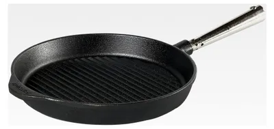 Produktbild von Grillpfanne aus Gusseisen, Schwarz, 25 cm