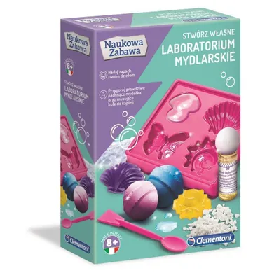 Zdjęcie produktu dla Clementoni Laboratorium Mydlarskie 60949