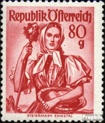 Produktbild von Briefmarken Österreich 1948 Mi 908 postfrisch Trachtenserie