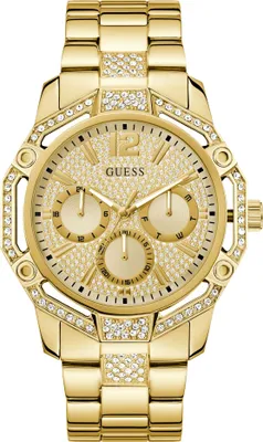 Zdjęcie produktu dla Zegarek  Guess GW0990G2 CYRKONIE złoty