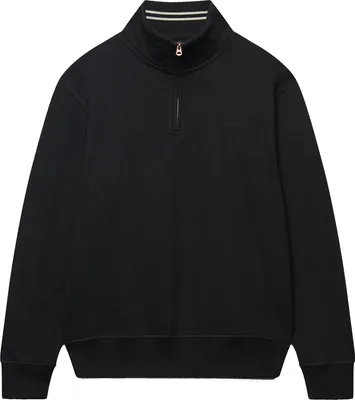 Produktbild von Superdry & Co Essential Serif Logo Half-Zip Sweatshirt, schwarz, L