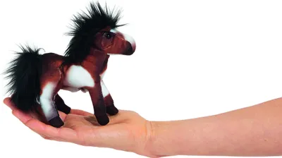 Produktbild von Folkmanis Fingerpuppe Mini Pferd 2793