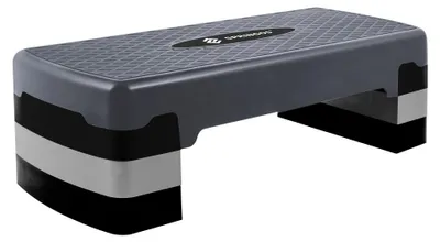 Obrázek produktu pro Aerobní stepper | Nastavitelný | Šedá/Černá barva