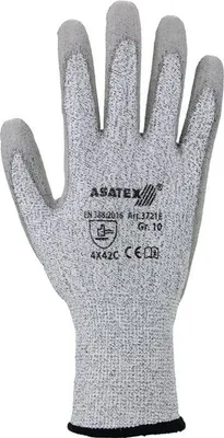 Produktbild von Schnittschutzhandschuhe Gr.10 grau/grau EN 388 PSA II 10 PA