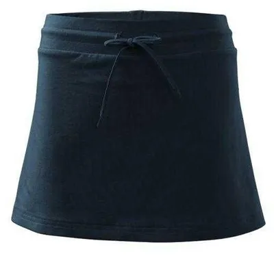 Produktbild von Malfini - Minirock für Damen, 2 in 1 PP12285 (S) (Dunkles Marineblau)