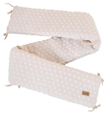 Image de Roba, nid d'ange "Frosty Almond" pour lits bébé de 60 x 120 cm à 70 x 140 cm - en coton - selon la norme Content Standard (OCS) et Oeko Tex - Beige