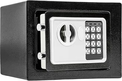 Immagine prodotto di Cassaforte Digitale Piccola, Nera - 2 Modelli Disponibili