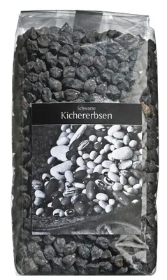 Produktbild von Schwarze Kichererbsen , Sorte Garbo  400 g