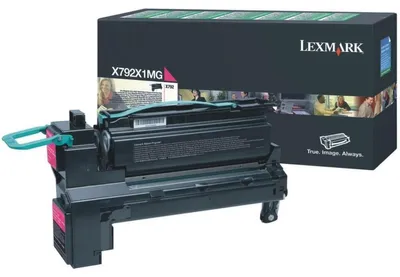 Image de Lexmark toner X792X1MG environ 20.000 pages magenta