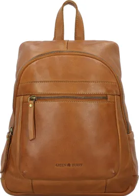 Produktbild von GREENBURRY Leder Freizeitrucksack Rucksack Colombiana City Backpack Nougat braun