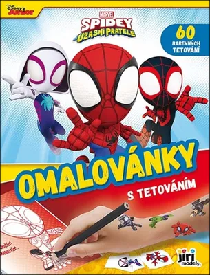 Obrázek produktu pro Spidey - Omalovánky s tetováním