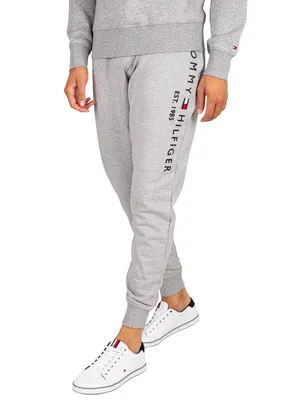 Produktbild von Tommy Hilfiger Herren Seitenlogo-Jogger, Grau XL
