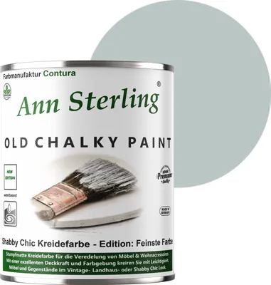 Produktbild von Ann Sterling Kreidefarbe Shabby Chic 750ml - Marmorgrau