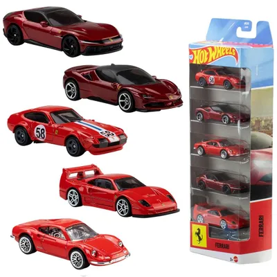 Obrázok produktu pre Hot Wheels JLN12, vozidlo, 3 rok / roky, Plast, Kov, Červená