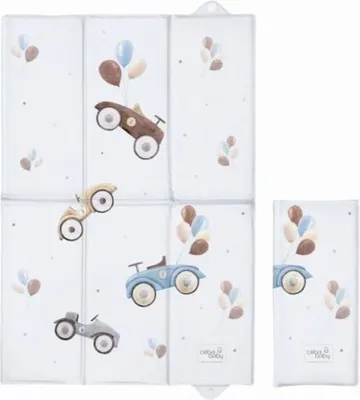 Produktbild von CEBA BABY Reise-Wickelunterlage 60x40 cm - Retro Cars