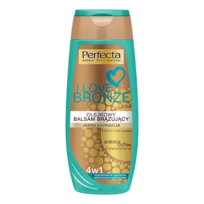 Obrázek produktu pro Bronzový Opalovací Balzám 4 v 1, 250ml - Pro Perfektní Opálení a Ochrannou Péči pro Světlou Pleť