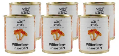 Produktbild von Waldschatz Pfifferlinge (12 x 290g)