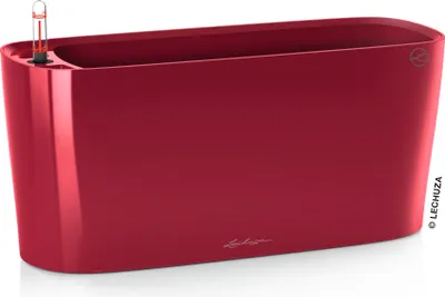 Obrázek produktu pro Lechuza Samozavlažovací truhlík Delta Premium 20 cm, červená