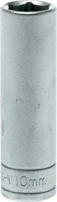 Produktbild von Lange 6-Kant-Stecknuss mit 1/4"-Antrieb 10 mm