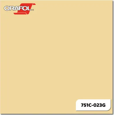 Produktbild von ORAFOL ORACAL 751C Meterware - 023 CREAM in 63 x 100cm