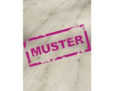 Produktbild von Handmuster zu Designboden Modular ONE Eiche Urban weiß gekälkt Langdiele Landhausdiele Klickverbindung 2200 x 235 x 8,0