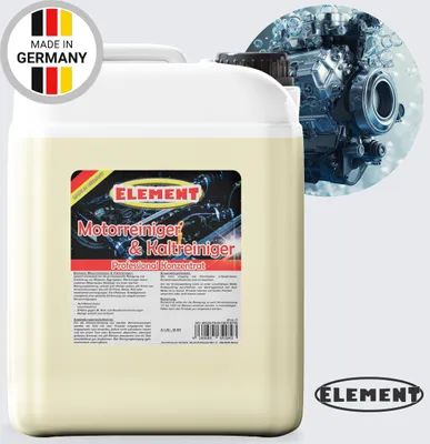 Produktbild von Element Motorkaltreiniger | 5 Liter | Kaltreiniger Motorreiniger | sparsames Konzentrat | hohe Schmutzlösekraft | Werkstattreiniger | Teilereiniger