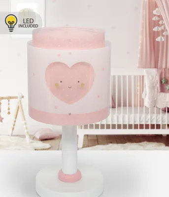 Zdjęcie produktu dla Lampka nocna LED Baby Dreams - Serce dla dzieci różowa