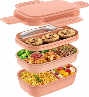 Zdjęcie produktu dla Lunch Box | Śniadaniówka Pojemnik Na Drugie Śniadanie | Pudełko Dla Dzieci