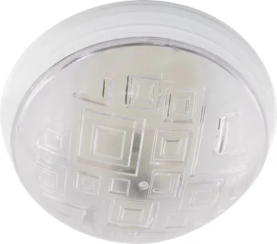 Zdjęcie produktu dla Plafon okrągły UFE biały 1xE27x40W tworzywo sztuczne wym:8x23,5x23,5cm IP20 Struhm