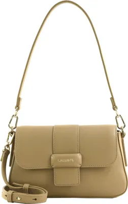 Image de LACOSTE sac à épaule bandoulière Flap Crossover Bag Tan beige