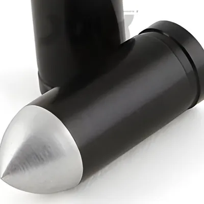 Produktbild von Ventilkappen Bullet STR8 schwarz