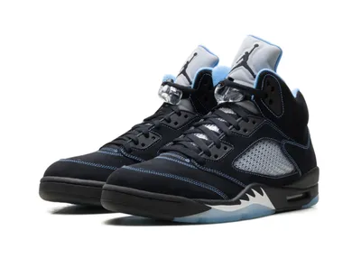Produktbild von Air Jordan 5 Retro GS Black University Blue (2026) EU: 40.5
