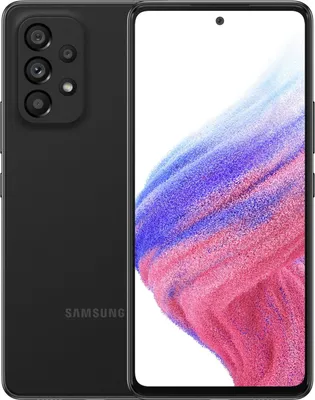 Produktbild von Samsung Galaxy A53 5G 128GB Black Handy Smartphone ohne Simlock SM-A536BZKNEUE Refurbished (Gut)